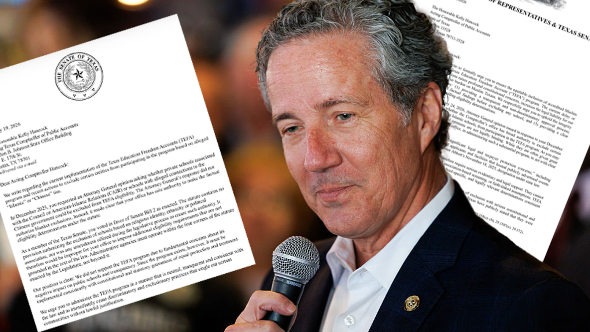 Texas Democrats accuse comptroller of excluding Islamic schools from voucher program