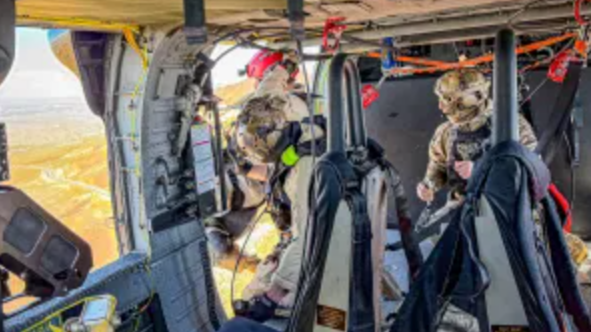 Border agents rescue injured hiker in Texas with Black Hawk helicopter
