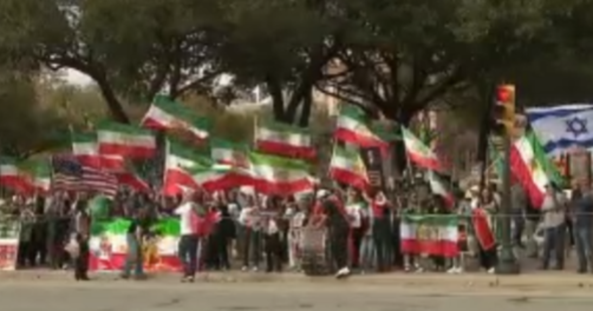 Protestors gather at Texas Capitol to call for U.S. intervention in Iran