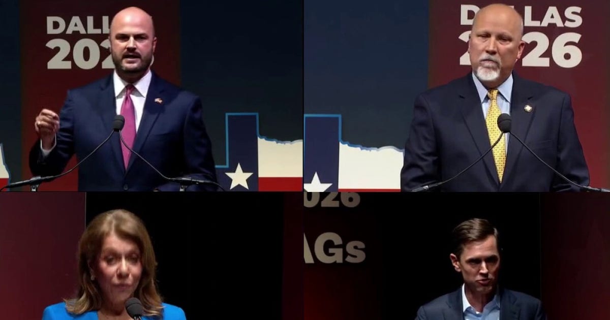 Texas GOP attorney general candidates bring hard hits, pitches during debate