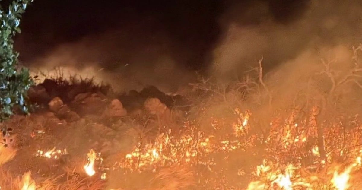 Nebo Mountain Fire in Gillespie County burns over 1K acres