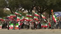 Protestors gather at Texas Capitol to call for U.S. intervention in Iran