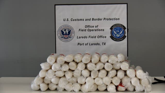 $602K in meth seized at Laredo Colombia-Solidarity Bridge