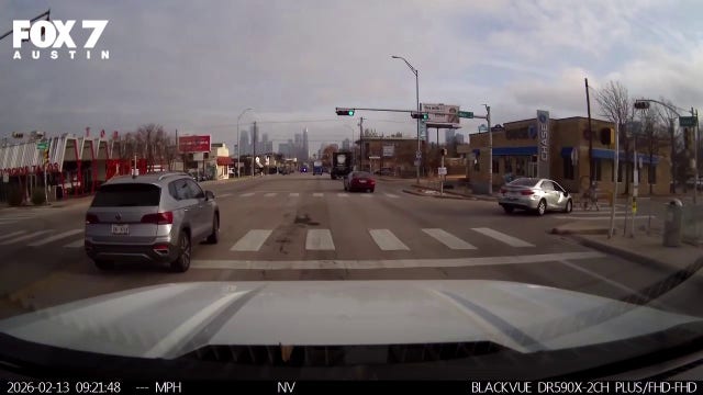 Caught on camera: Bicyclist hit by car on South Congress