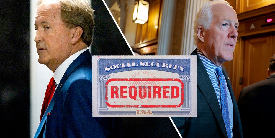 Paxton rescinds Cornyn’s 2001 opinion to require social security numbers for Texas licenses