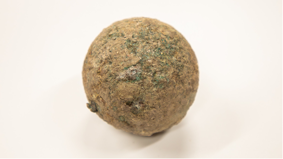 ‘I have chills’: Archaeologists find intact Battle of the Alamo cannonball
