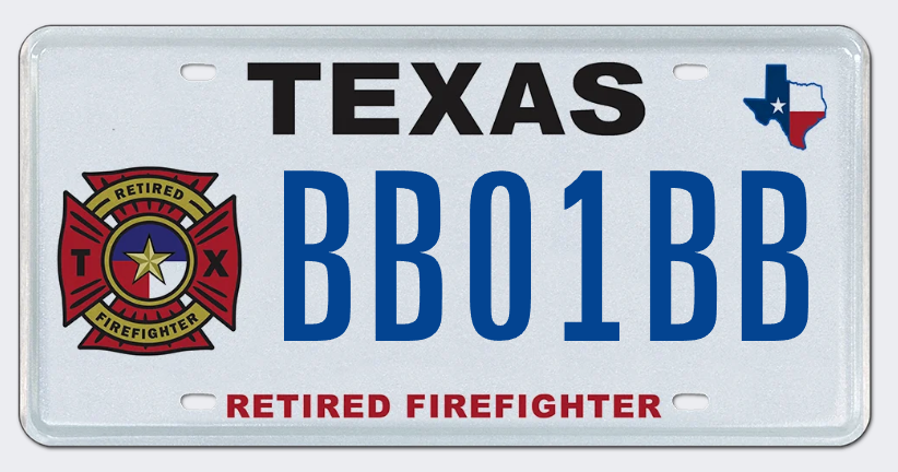 Texas unveils new specialty license plates honoring veterans and first responders