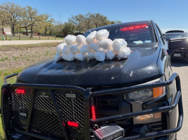Over 40 pounds of meth seized during La Grange traffic stop: sheriff's office