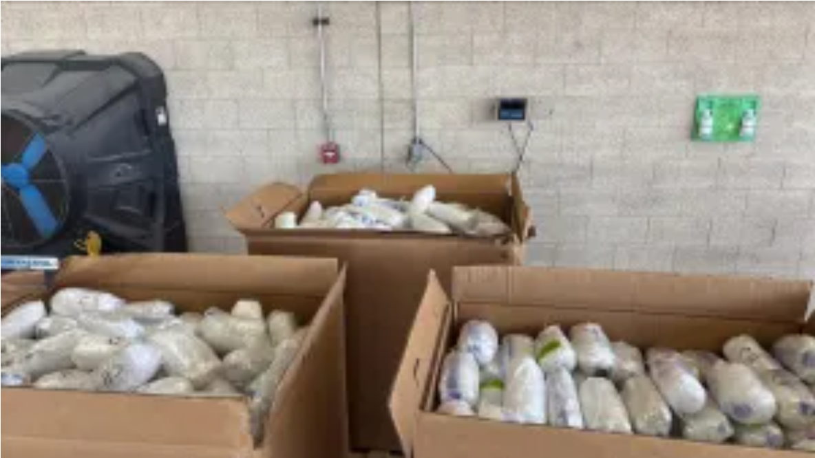 $17 million in methamphetamine hidden in blackberry shipment found at Texas-Mexico border