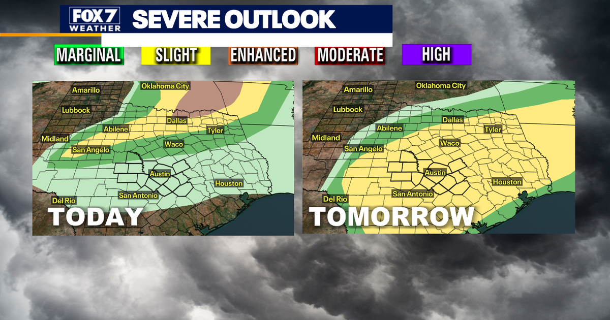 Austin weather: Severe storms possible this weekend | FOX 7 Austin