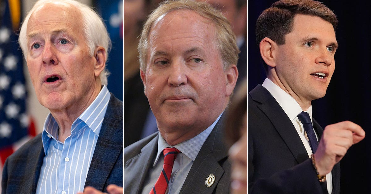 Talarico holds small lead over Cornyn, Paxton in US Senate race, poll finds