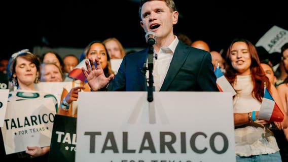 James Talarico thanks supporters, warns billionaires in Senate primary victory speech