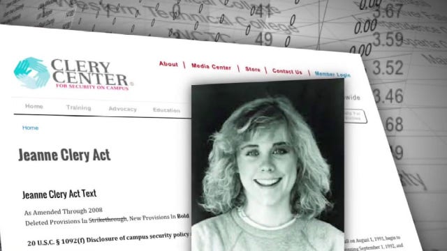 Clery Act of 1990 shapes how universities keep students safe