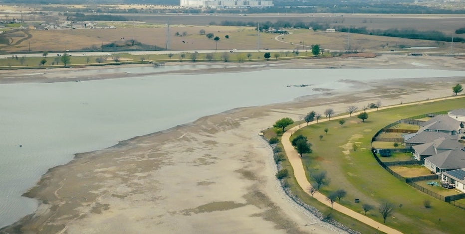 Lake Pflugerville temporary waterline installed; water restrictions remain in place