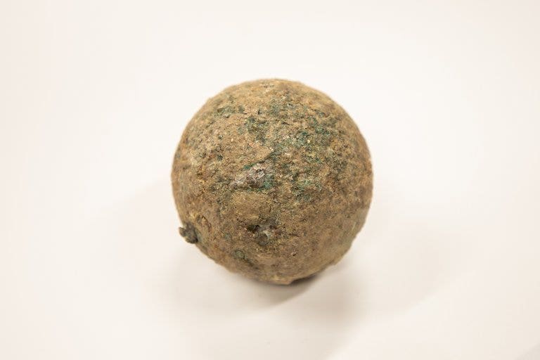 Cannonball 'very likely' fired in 1836 Battle of the Alamo found buried near church