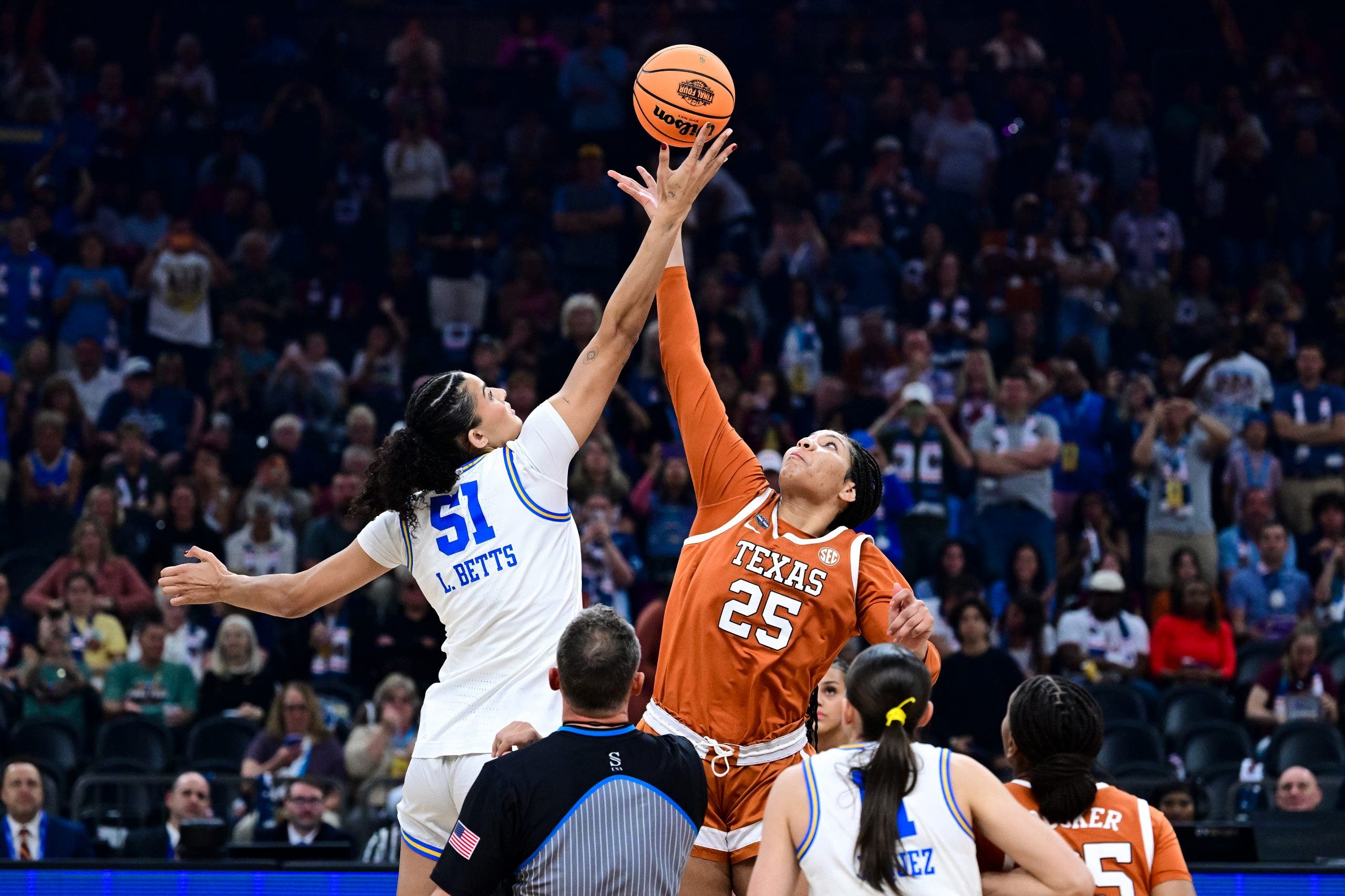 Texas women drop from NCAA basketball tournament after semifinal loss to UCLA