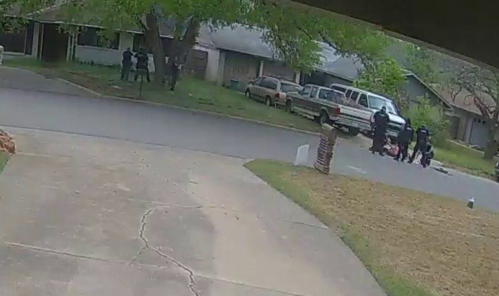 New video shows man setting Austin house on fire before shooting himself