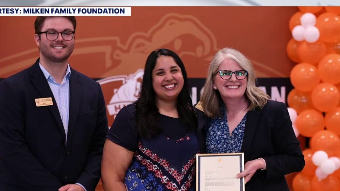 Hutto ISD teacher receives Milken Educator Award