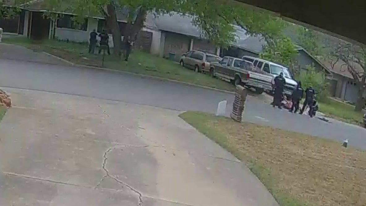 New video shows man setting Austin house on fire before shooting himself