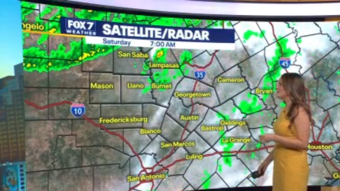 Austin weather: Storms, gusty winds expected across Central Texas as cold front moves in
