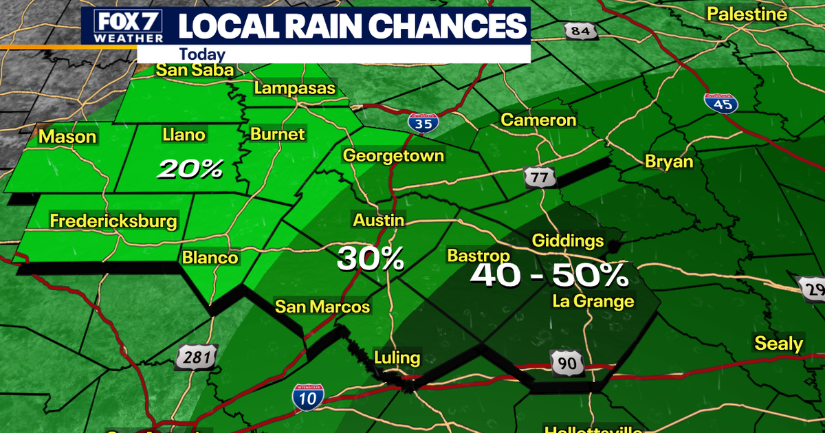 Austin weather: Will we see more rain today? | FOX 7 Austin