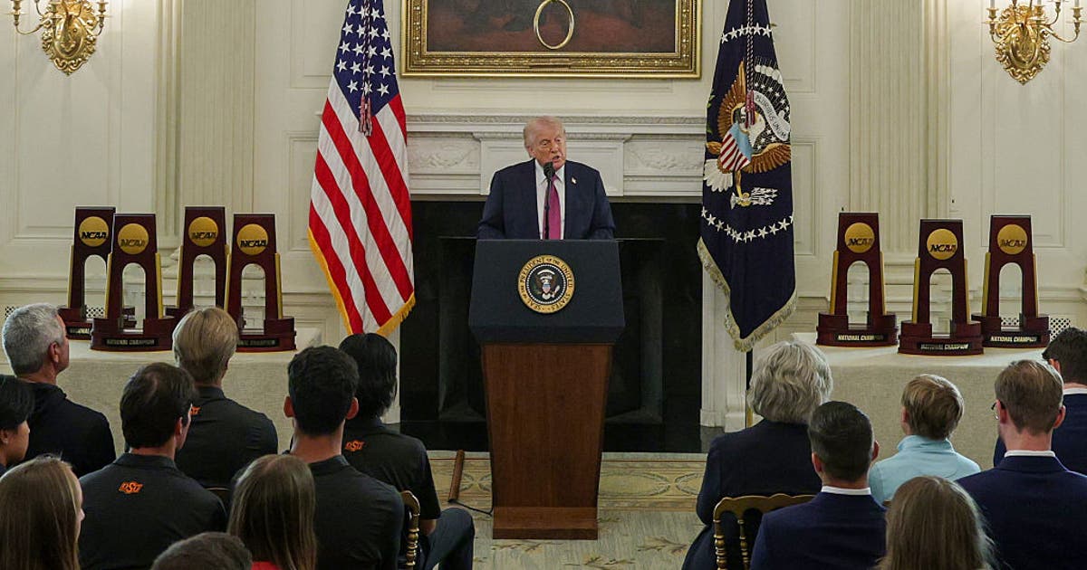 Texas A&M women’s volleyball honored by President Trump at White House for 2025 NCAA National Championship
