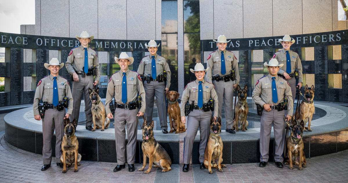 Texas DPS expands law enforcement fleet with eight new K-9 teams