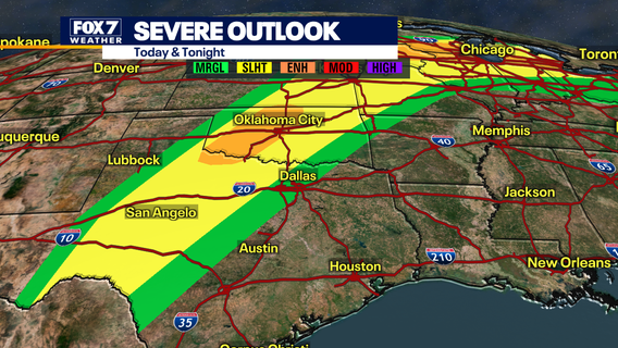 Austin weather: Intense storms in West Texas could make it to Hill Country