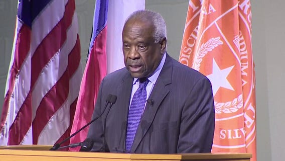 Supreme Court Justice Clarence Thomas speaks at UT Austin