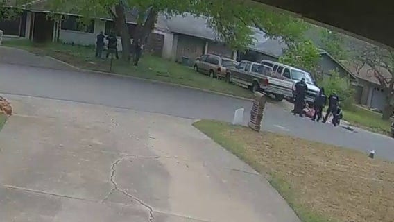 New video shows man setting Austin house on fire before shooting himself
