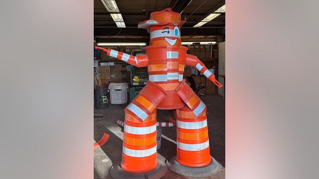 TxDOT unveils 'Tex' the barrel cowboy for National Work Zone Awareness Week