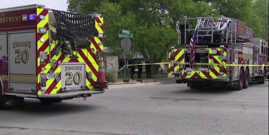 South Austin house fire: Suspect set house on fire, shot himself, police say