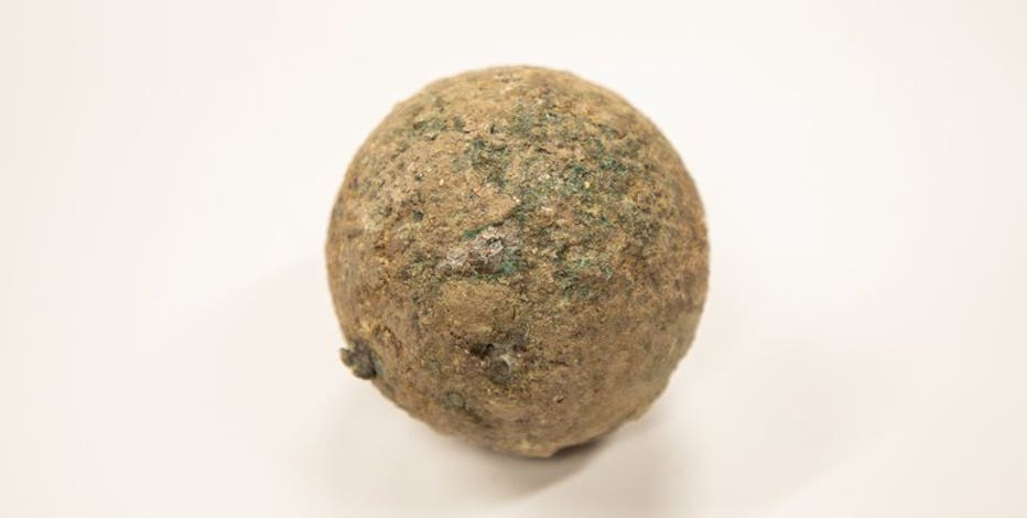 Cannonball 'very likely' fired in 1836 Battle of the Alamo found buried near church