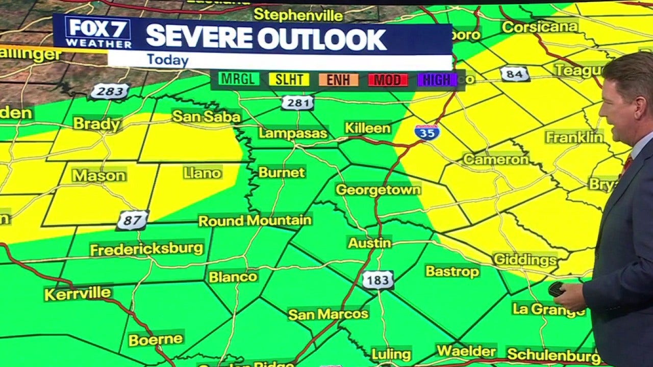 Austin weather: Severe thunderstorm warnings and watches issued