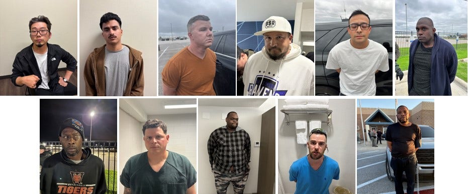 11 arrested, including 4 Fort Hood soldiers, in Central Texas child sex sting