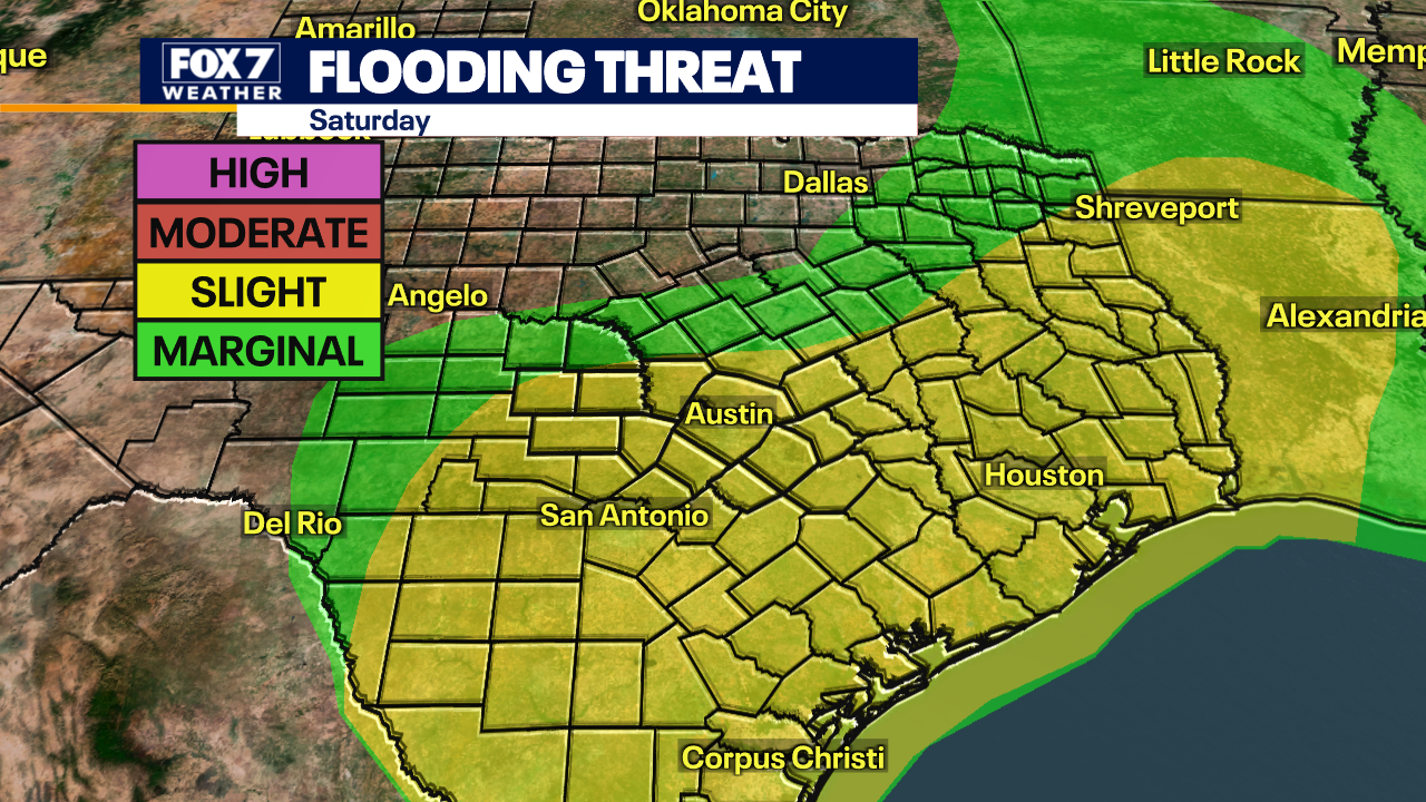 Austin weather: Rain and storms expected this weekend