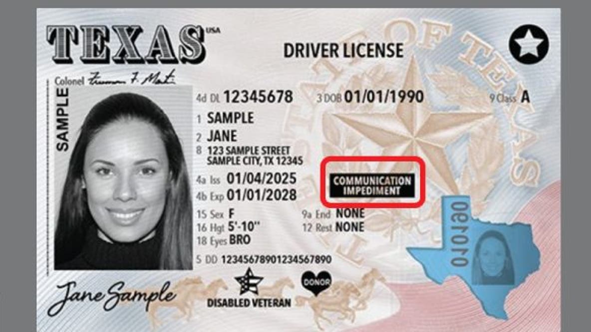 Texas adds deaf, hard of hearing designation to driver’s licenses