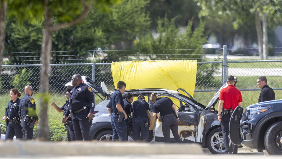 Bodies of 2 children found inside burning car in San Antonio