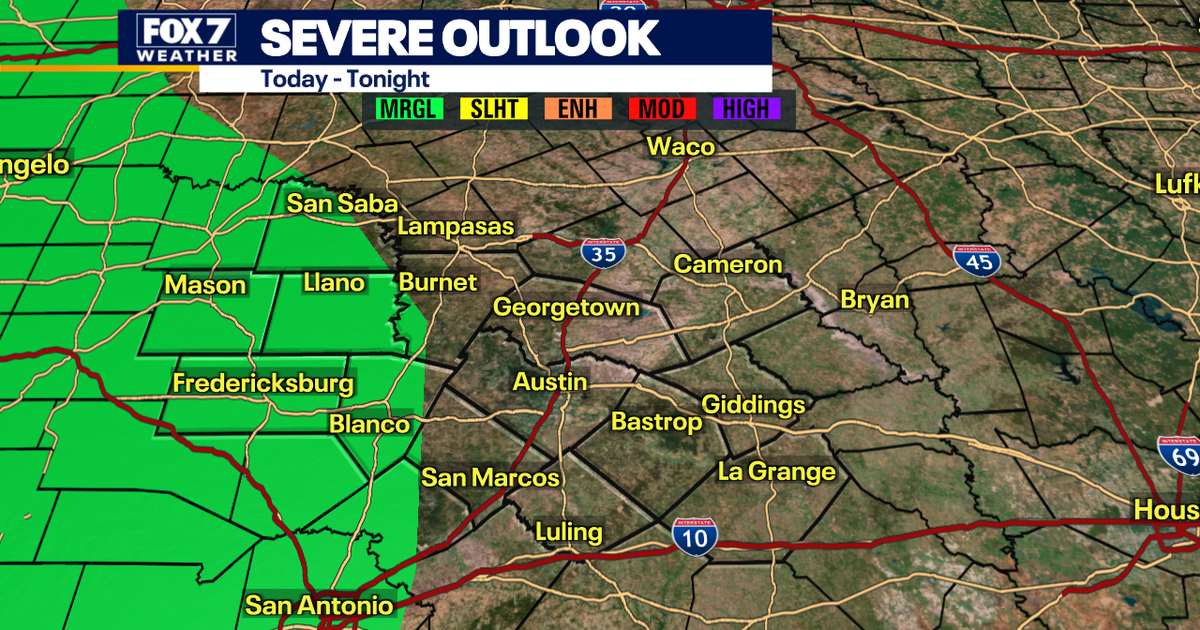 Austin weather: Will severe storms hit Central Texas? | FOX 7 Austin
