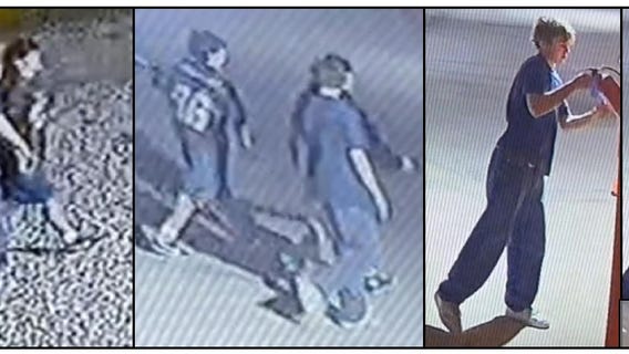 Deputies looking for suspects seen damaging storage units in Kyle