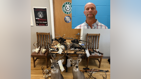 Texas Game Wardens say man illegally killed 13 deer, left carcasses to waste