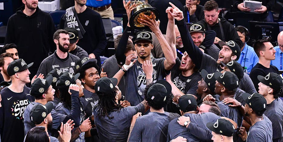 San Antonio Spurs punch ticket to 2026 NBA Finals, knock off Thunder 111-103 in Game 7