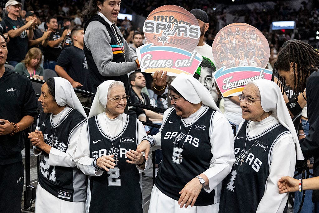 San Antonio nuns become viral sensations after scoring VIP treatment at Spurs playoff game