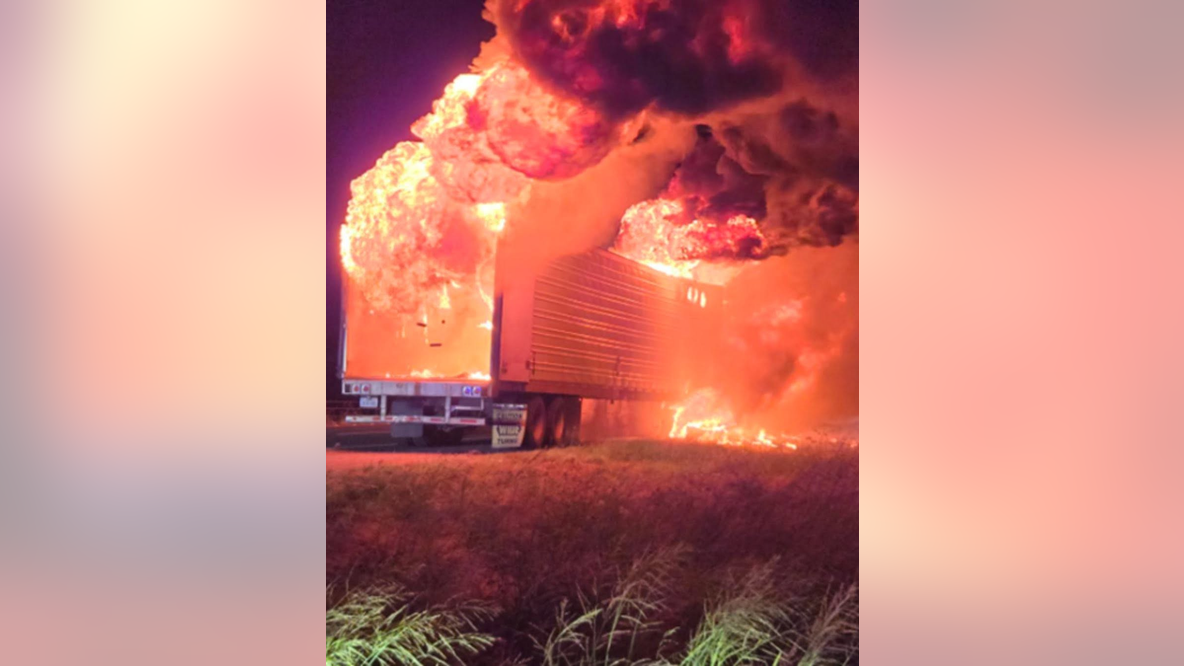 39 migrants saved from locked, flaming trailer following chase at Texas checkpoint