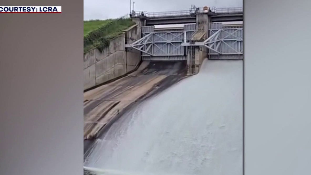 LCRA opens two floodgates due to heavy rainfall in Central Texas