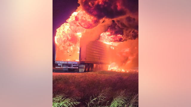 39 migrants saved from locked, flaming trailer following chase at Texas checkpoint