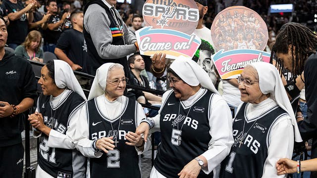 San Antonio nuns become viral sensations after scoring VIP treatment at Spurs playoff game