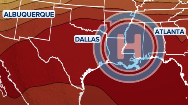 Heat dome to bring parts of Texas first 100-degree day of the year