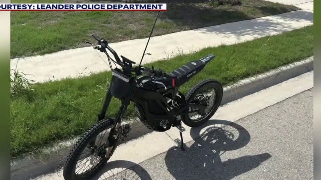 Leander police increasing enforcement of street-illegal powered bikes