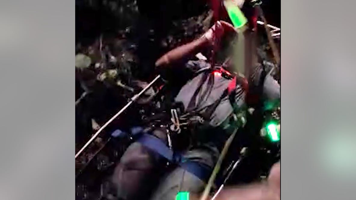 Dramatic nighttime helicopter rescue saved hiker in El Paso mountains